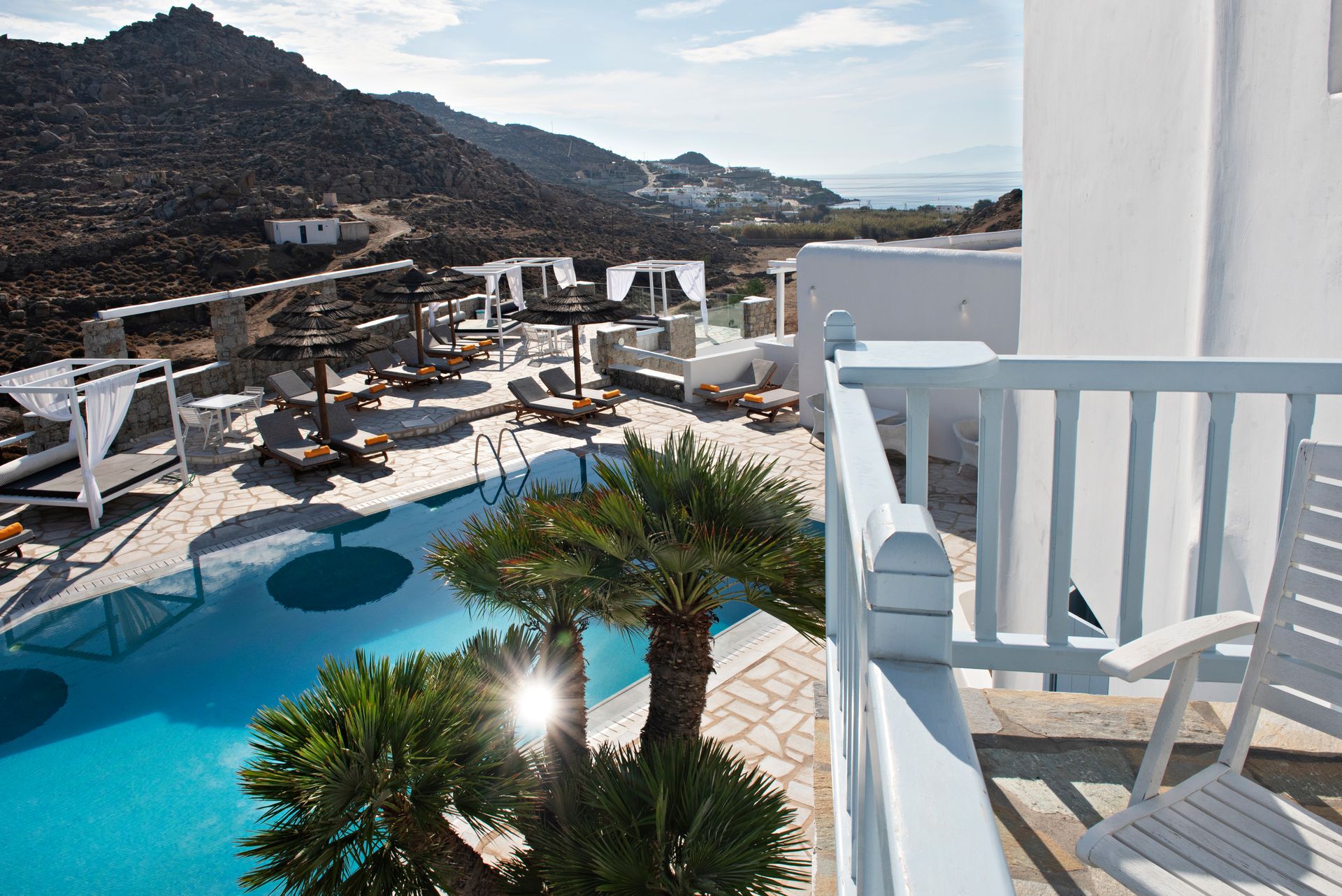 Deluxe Sea View Room Paradise View Hotel Mykonos, Paradise Beach