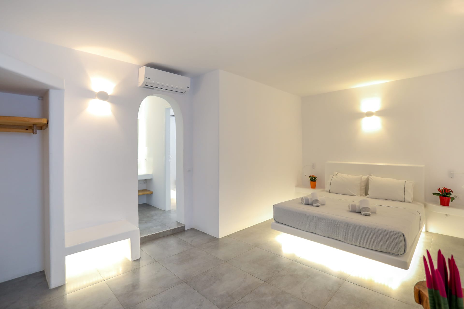 Petinaros Hotel Mykonos, Petinaros, Grčka — Standard Quadruple Room