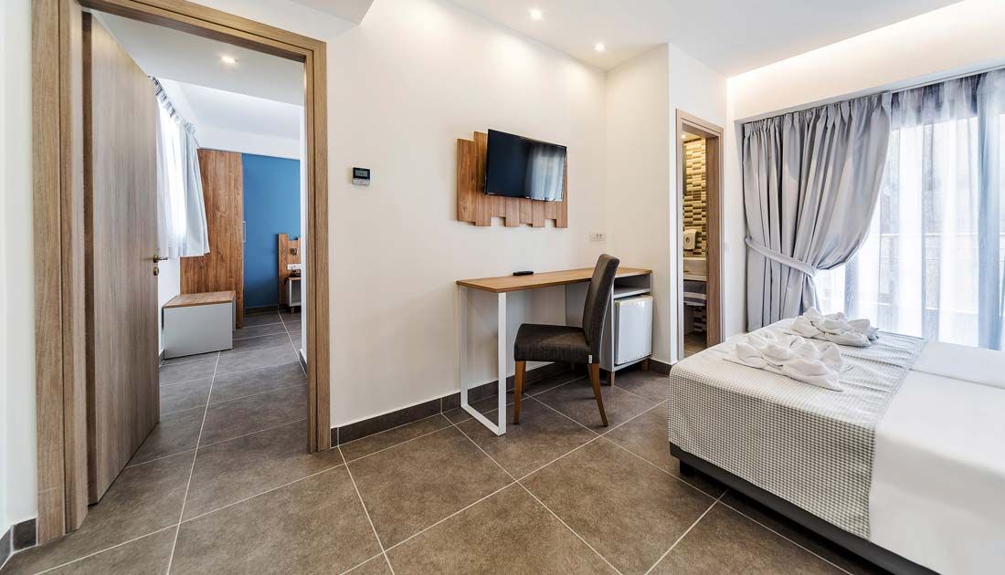 Pollis Hotel, Hersonisos, Grčka — Family 2 bedroom