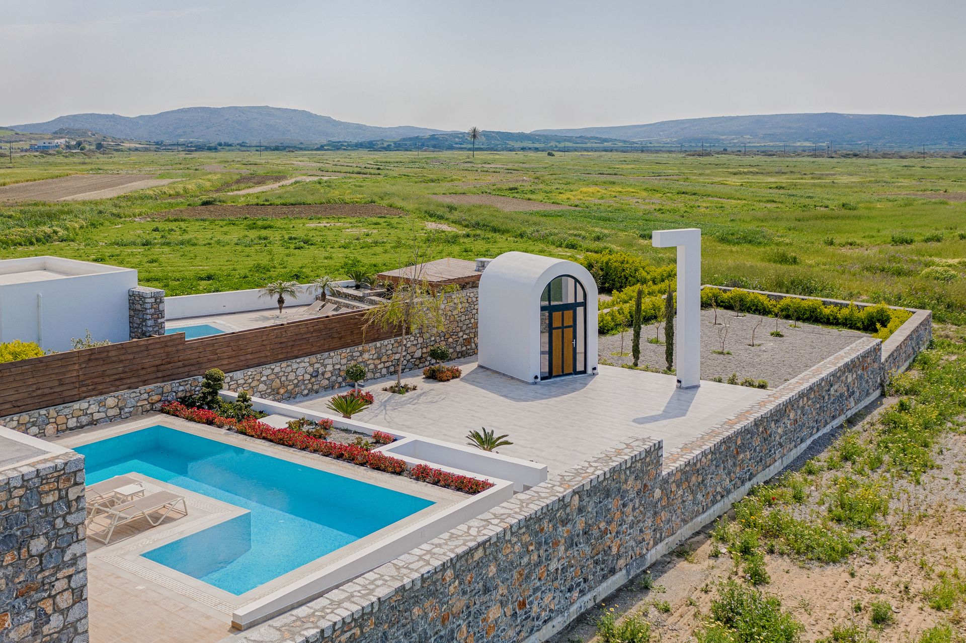 Villa Panormitis - Prasonisi Villas - Deluxe Villa with private swimming pool
