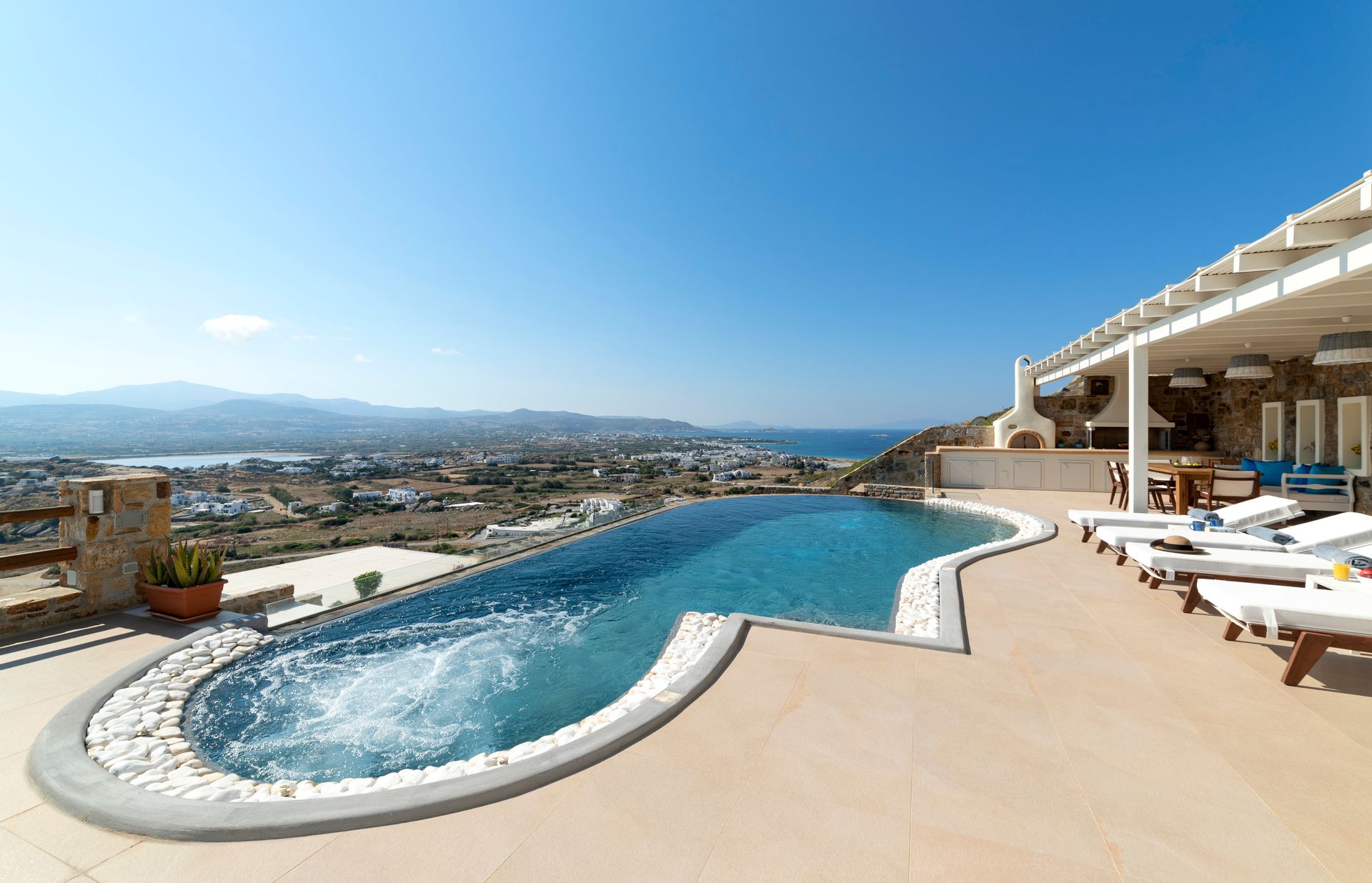Supreme Sea View Villa with Private Pool Naxos Rock Villas, Greece