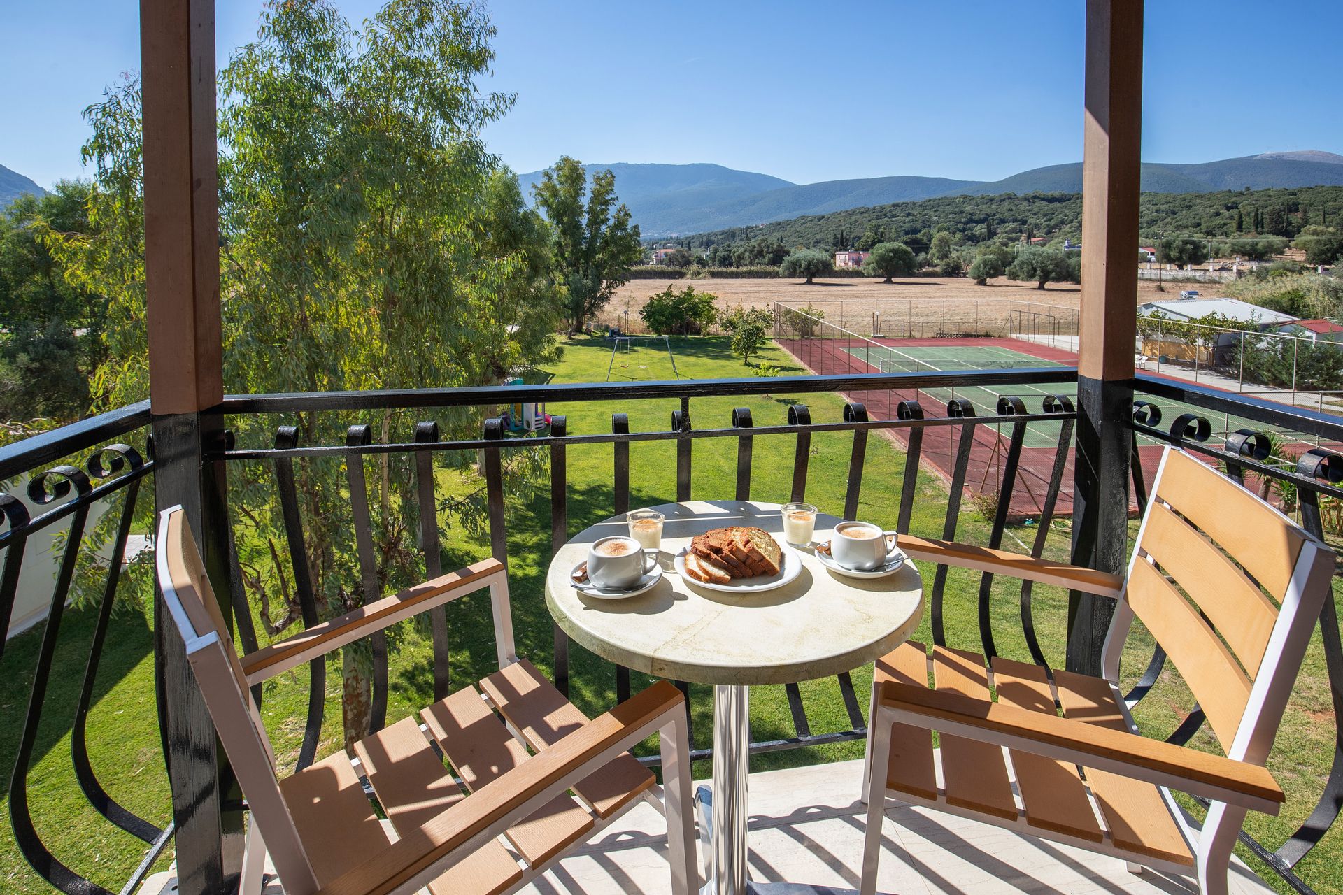 Mountain view twin or double room