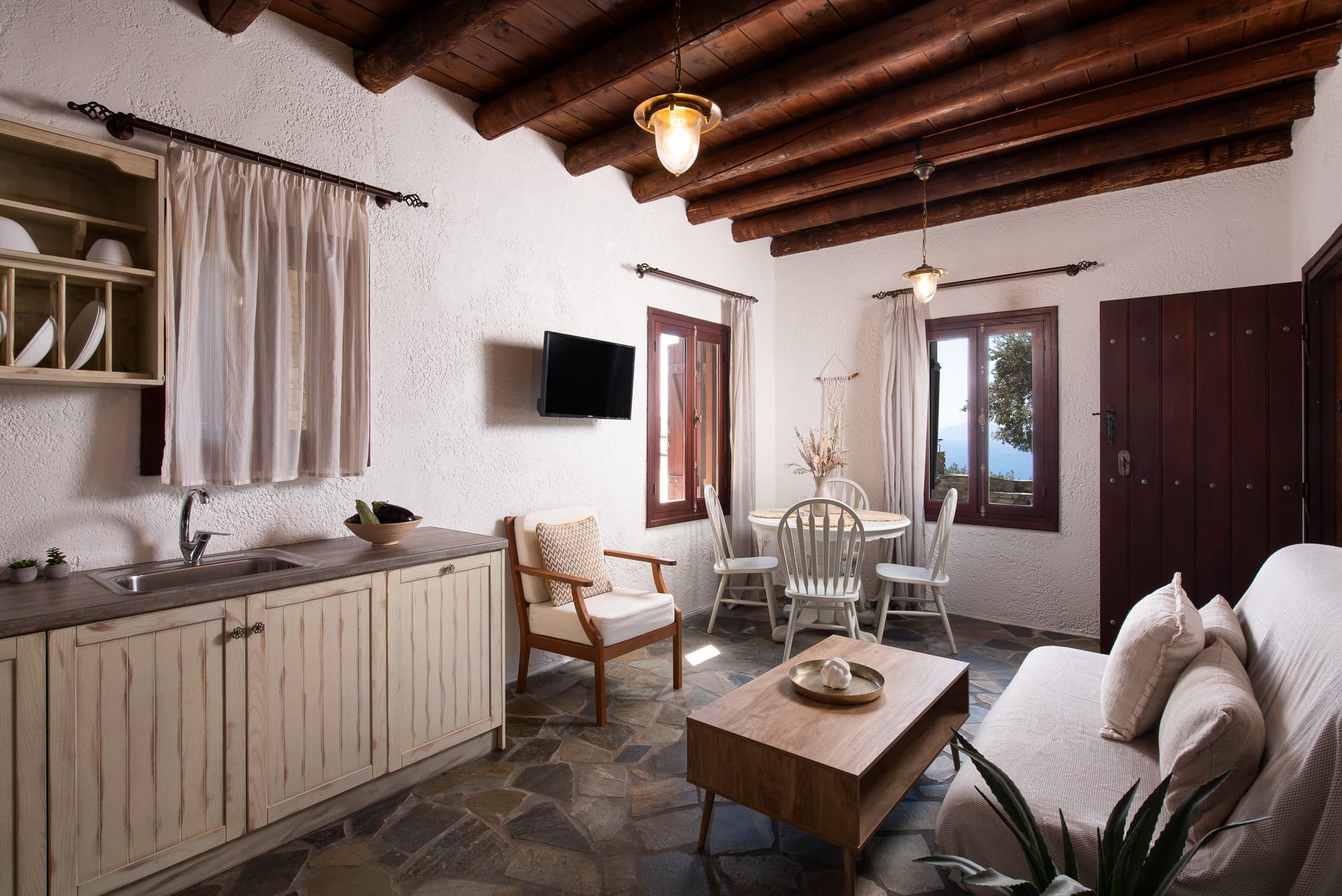 Serenity 2 Bedroom Maisonette with Panoramic Sea View | 80m²