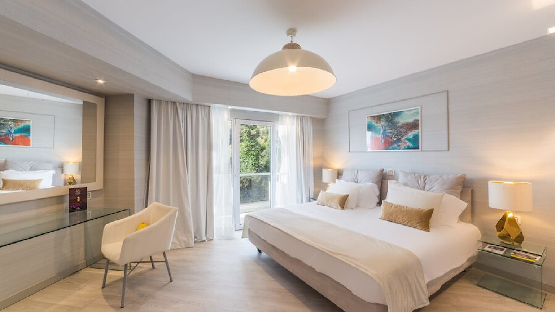 Saint George Lycabettus Lifestyle Hotel, Kolonaki, Grčka — Signature Double With Private Balcony & Lycabettus View