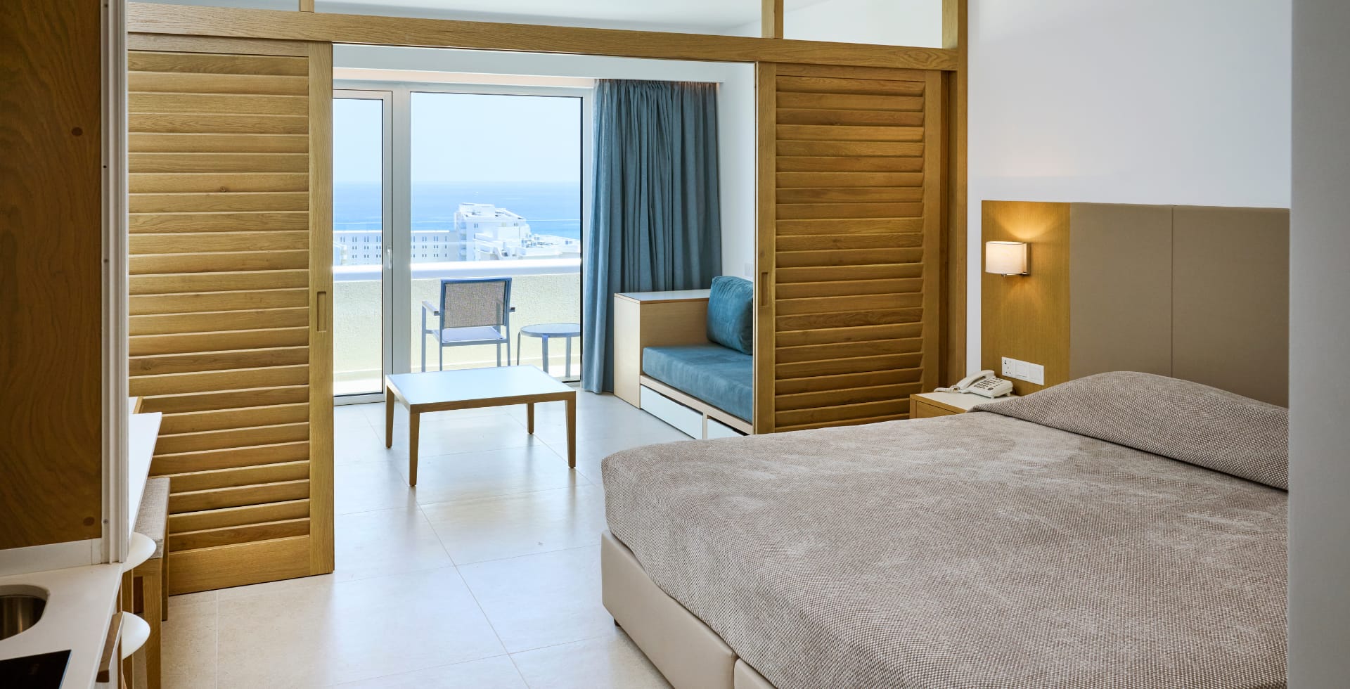 Sunrise Oasis Hotel & Waterpark, Protaras, Kipar — Junior Suite Sea View