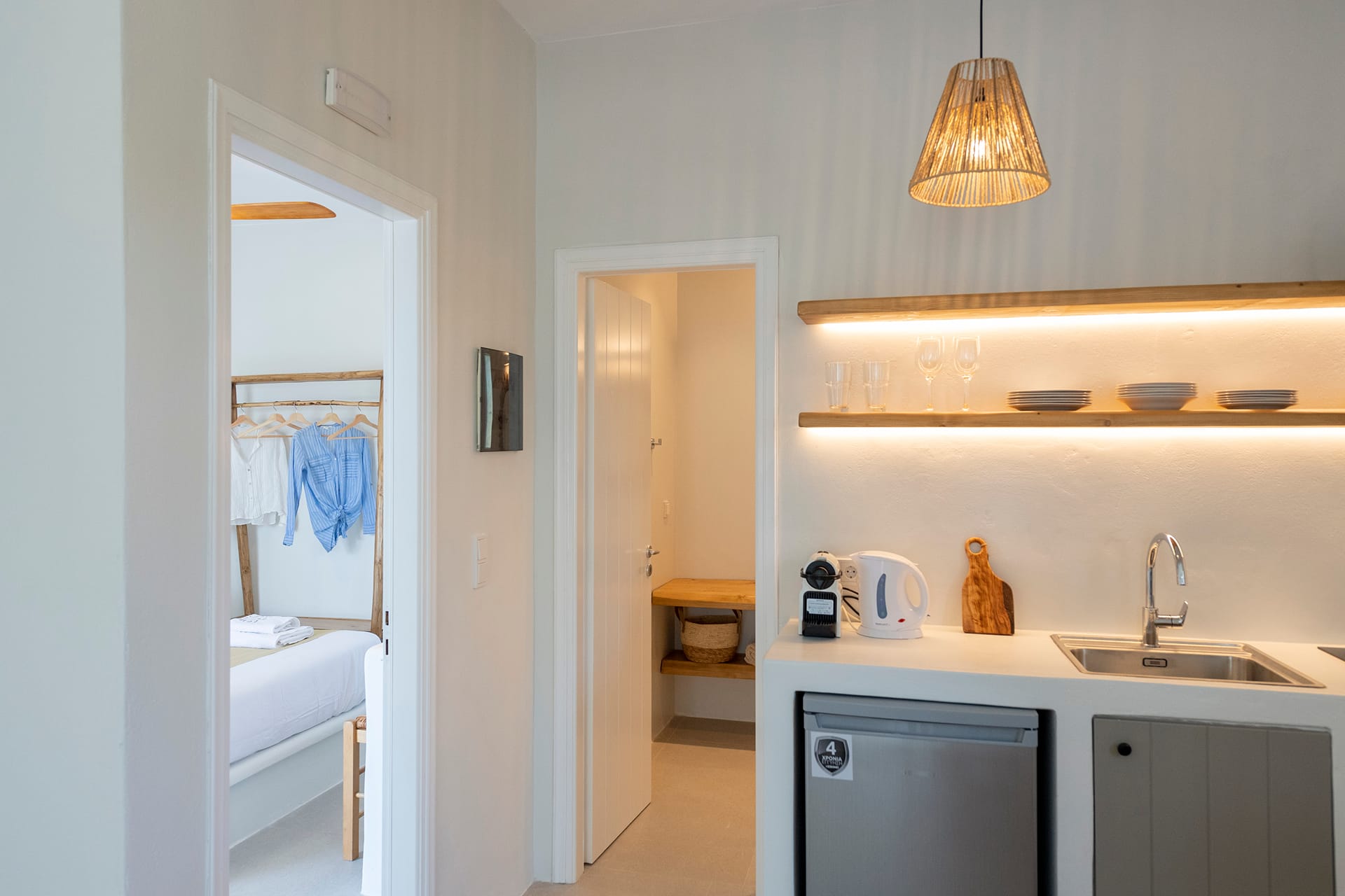 Sunrise Luxury Apartments & Suites, Soros Beah, Grčka — Elia Apartment / Single Room with Sea View