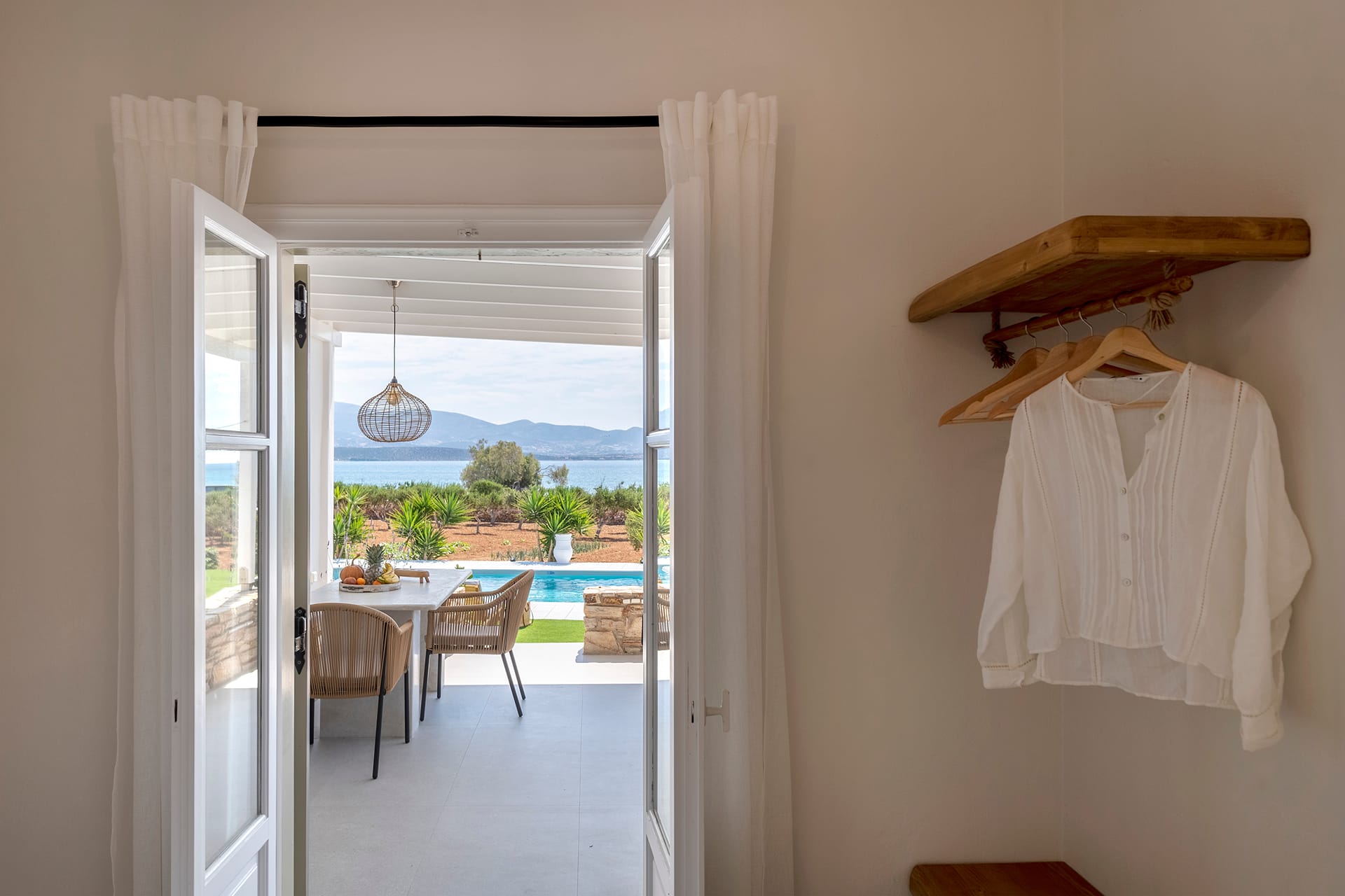 Sunrise Luxury Apartments & Suites, Soros Beah, Grčka — Levanda Apartment / Double Room with Sea View
