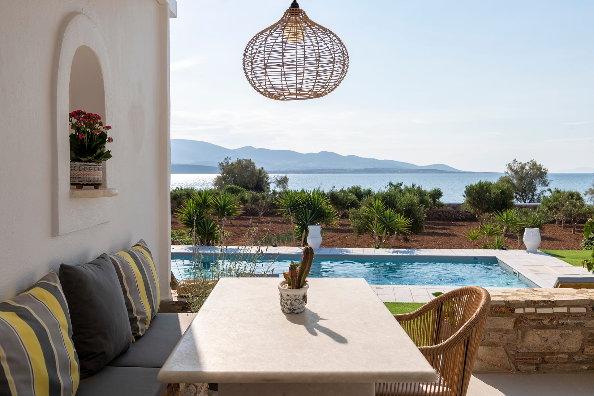 Sunrise Luxury Apartments & Suites, Soros Beah, Grčka — Levanda Apartment / Double Room with Sea View