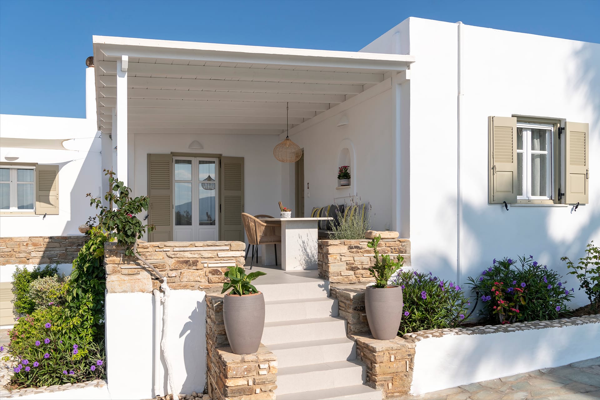 Sunrise Luxury Apartments & Suites, Soros Beah, Grčka — Levanda Apartment / Double Room with Sea View