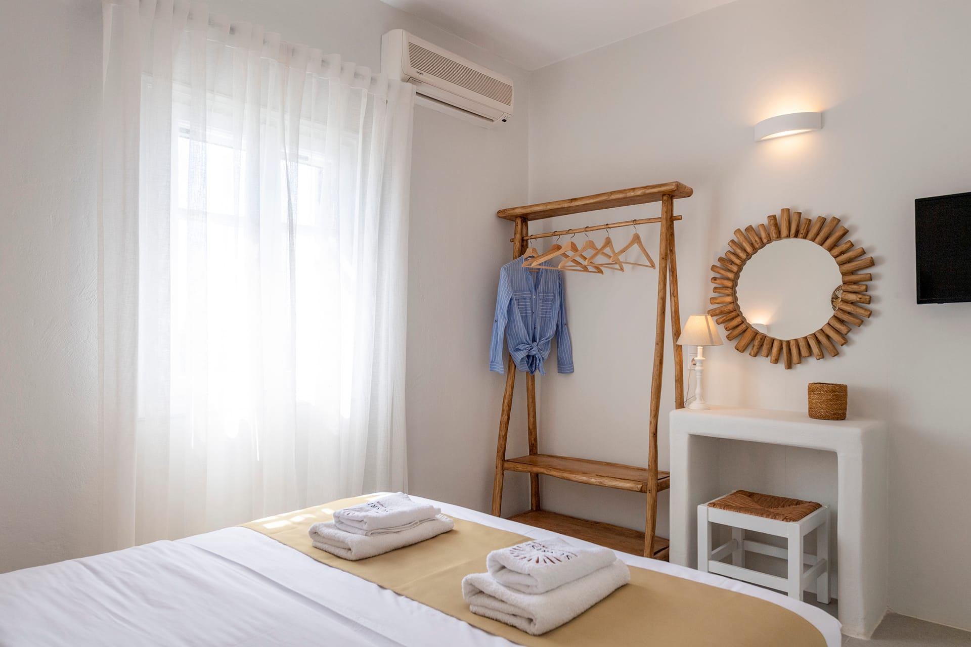 Sunrise Luxury Apartments & Suites, Soros Beah, Grčka — Levanda Apartment / Double Room with Sea View
