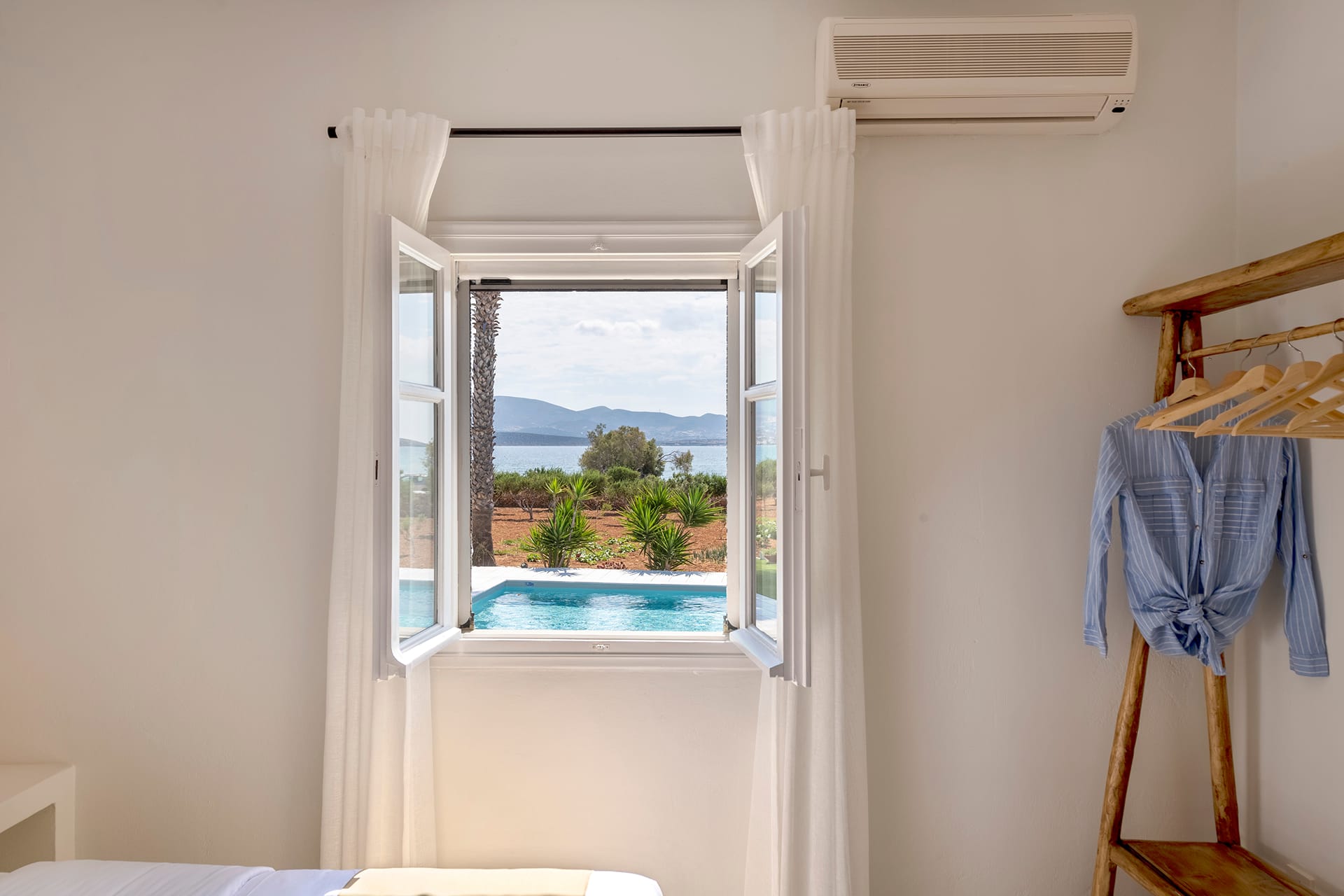 Sunrise Luxury Apartments & Suites, Soros Beah, Grčka — Levanda Apartment / Double Room with Sea View