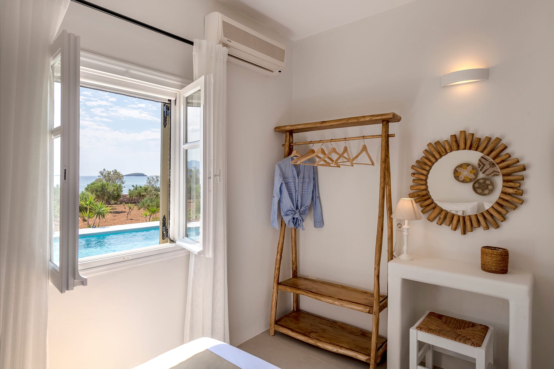 Sunrise Luxury Apartments & Suites, Soros Beah, Grčka — Levanda Apartment / Double Room with Sea View