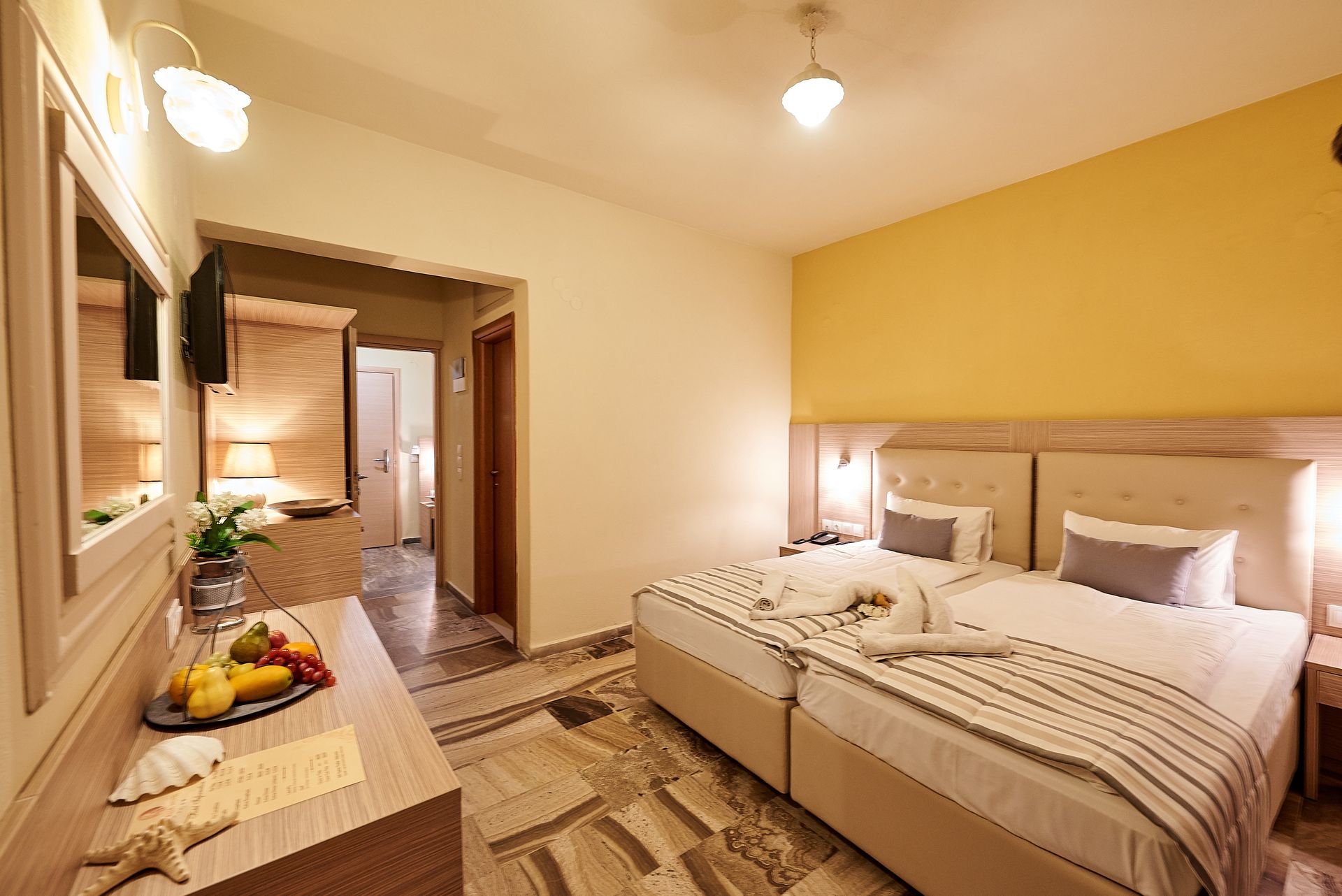 Thalia Deco City & Beach Hotel, Kutulufari, Grčka — Suite Quadruple Room