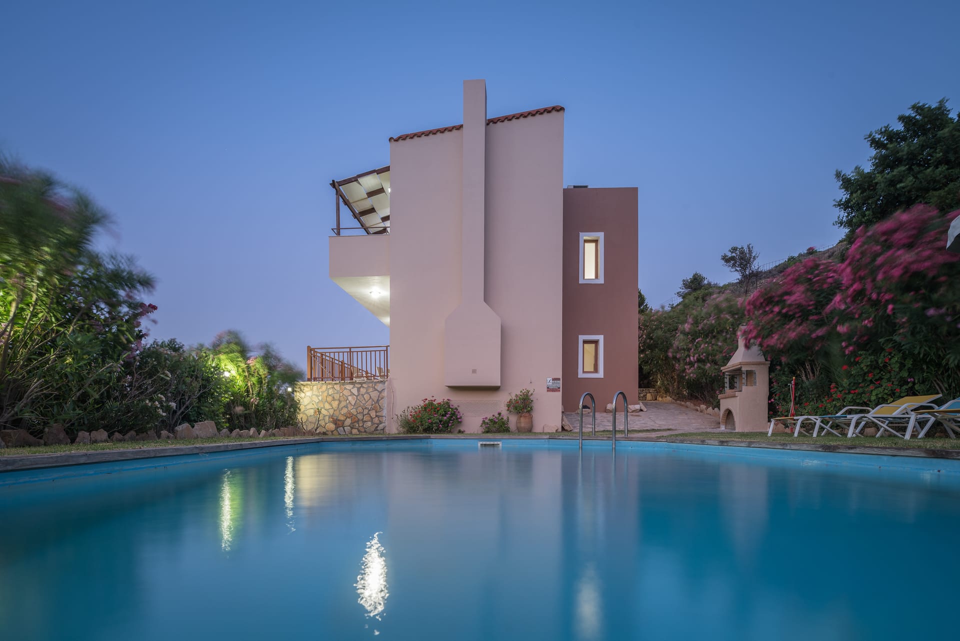 Superior Villa with Private Pool and Sea/Garden View (Dimitris)