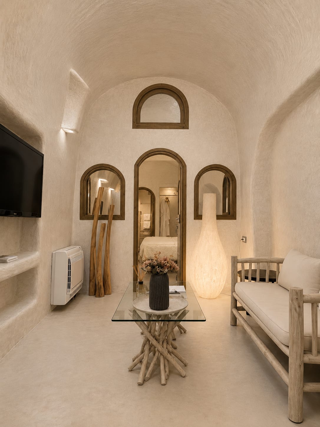 Split Level Two Bedroom Villa with Hot Tub and Panoramic Sea View