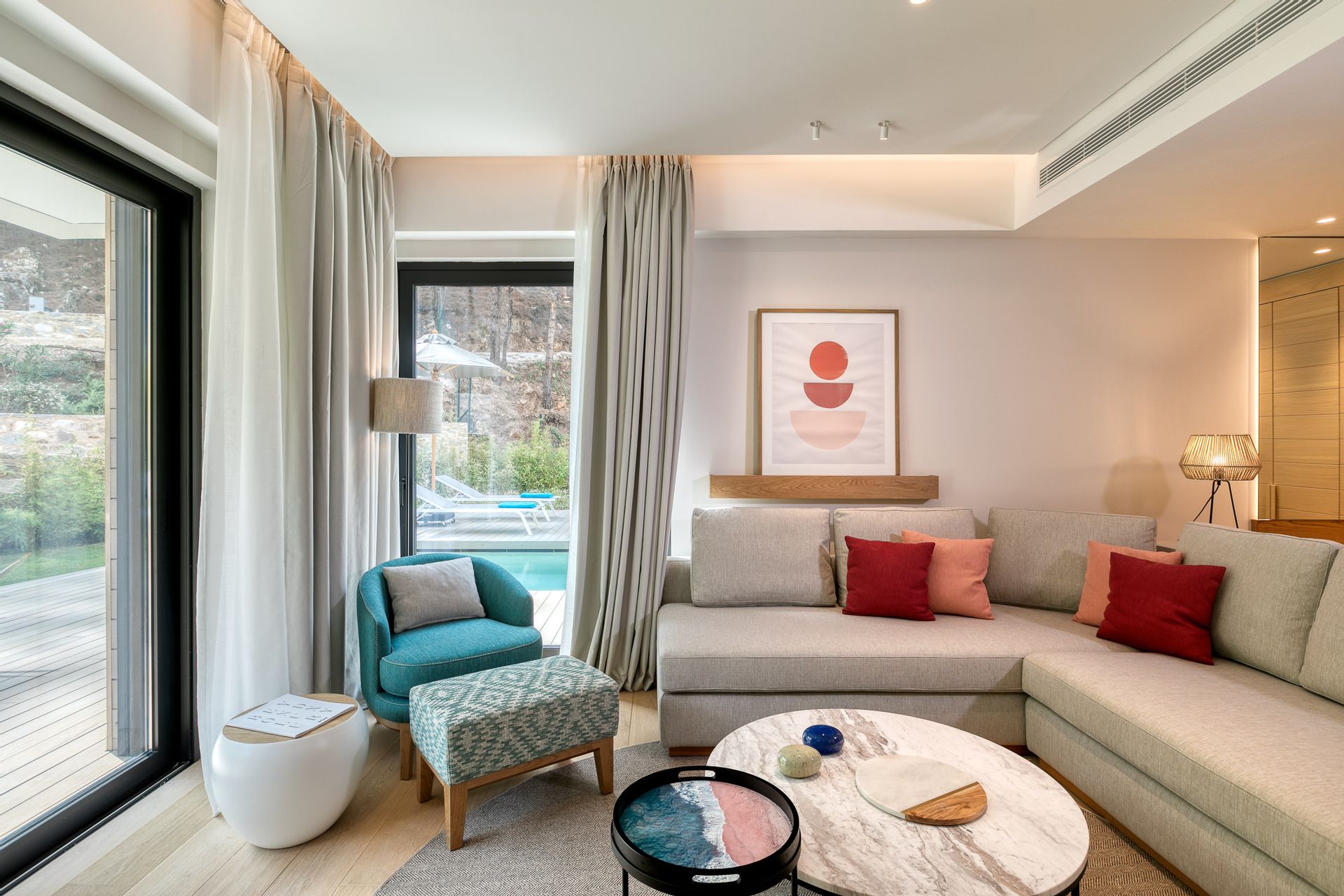 Two-Room Suite Private Pool Forest View