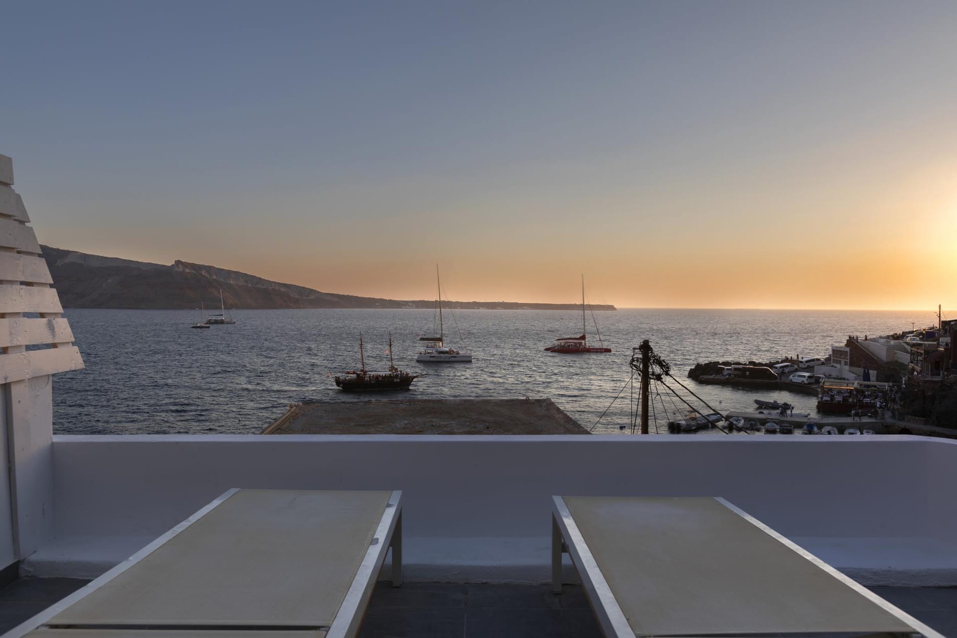 Ammoudi Sunset Cave Santorini