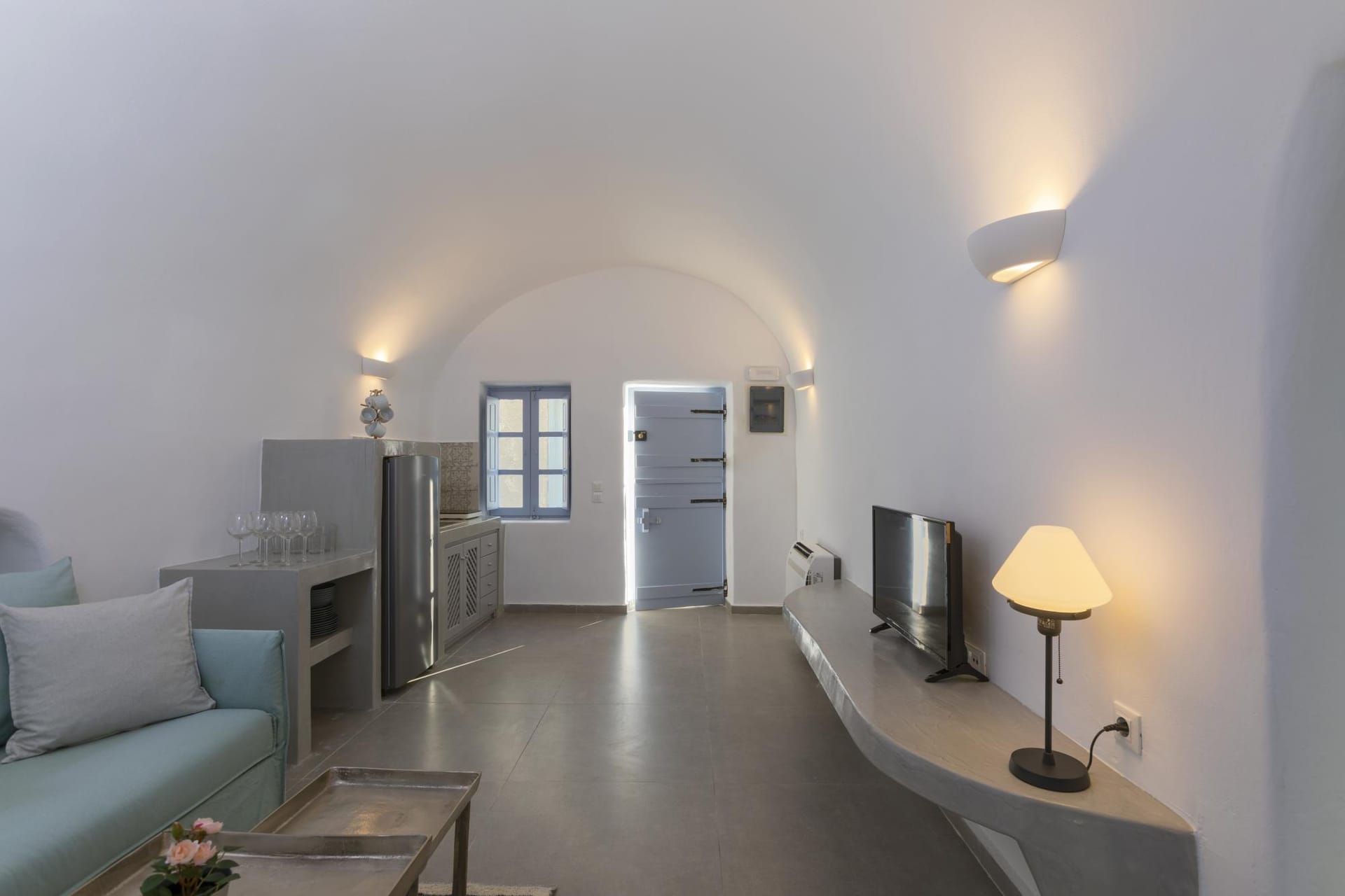 Ammoudi Sunset Cave Santorini