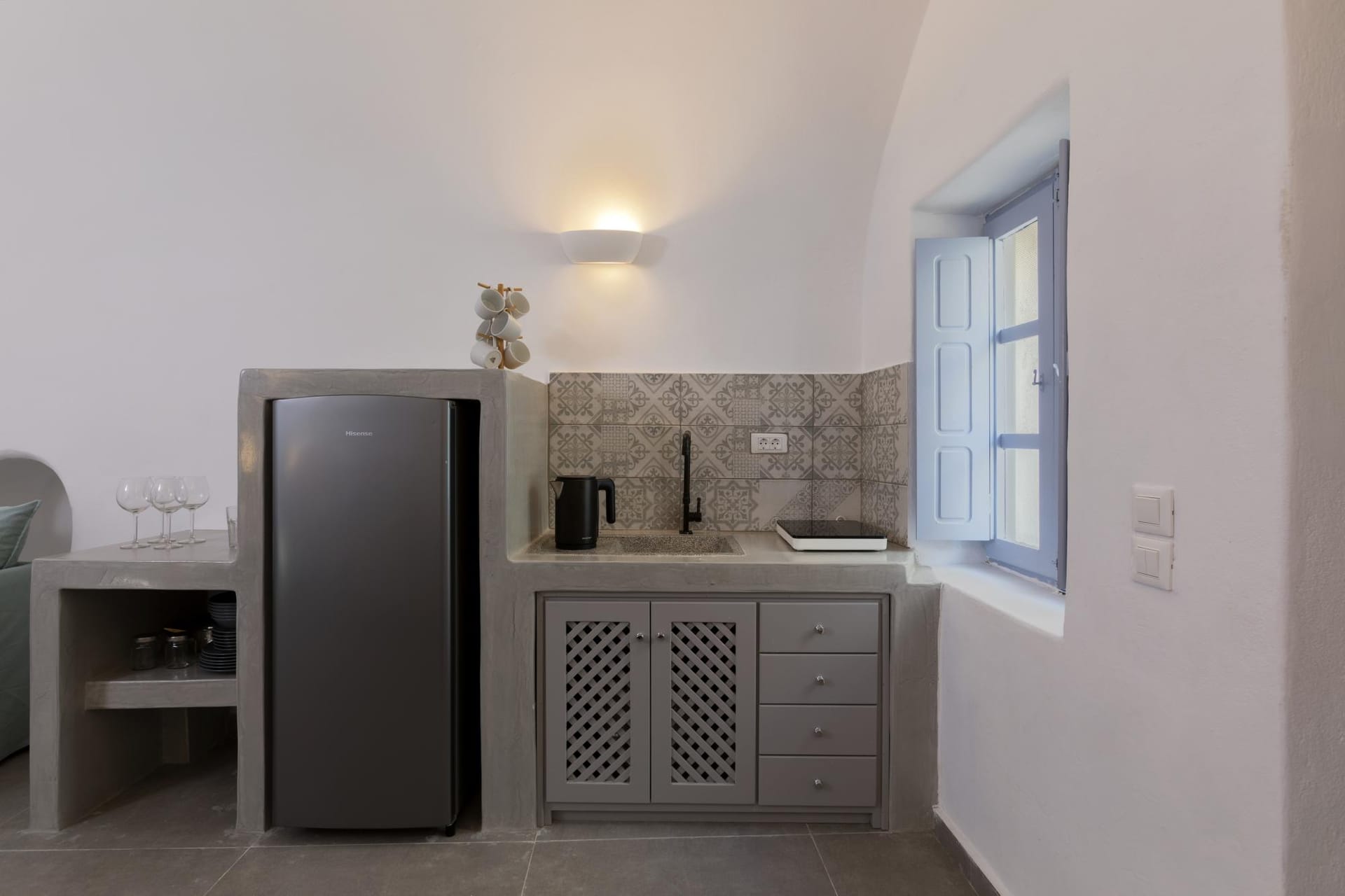 Ammoudi Sunset Cave Santorini