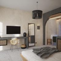 Studio with Outdoor Hot Tub and Sea View