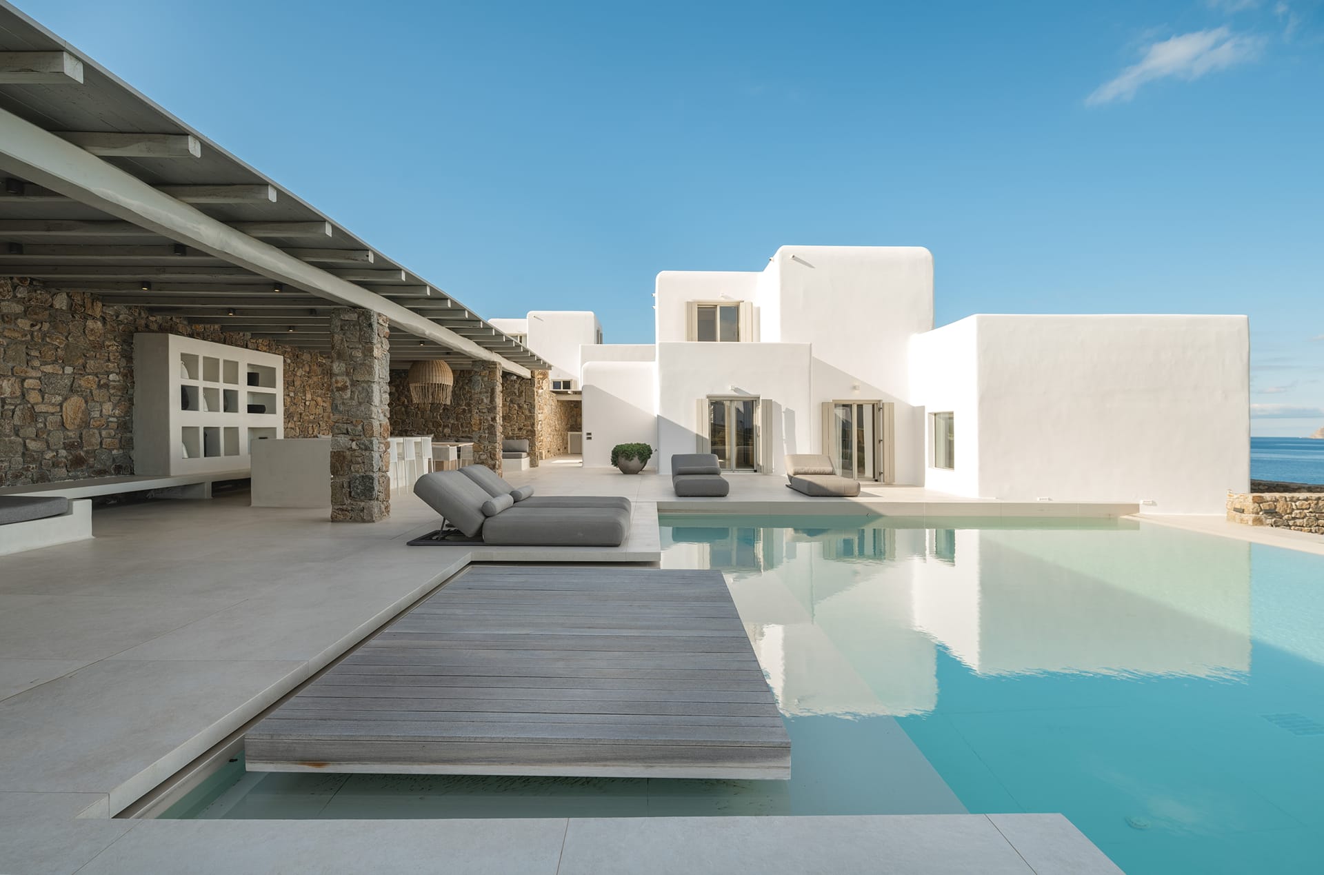 Whitelist Mykonos 2, Ornos, Grčka — Villa Mare Blu