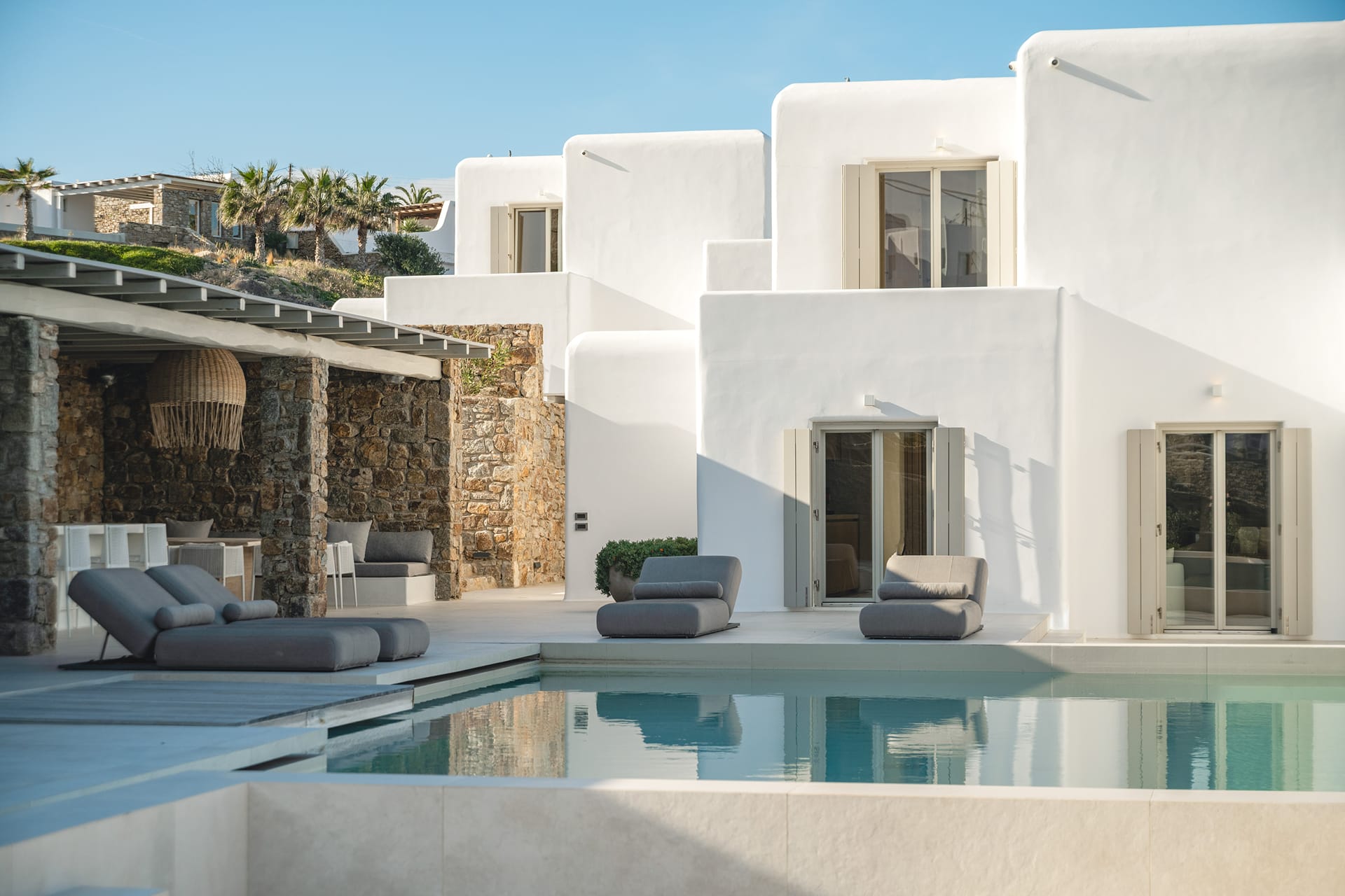 Whitelist Mykonos 2, Ornos, Grčka — Villa Mare Blu
