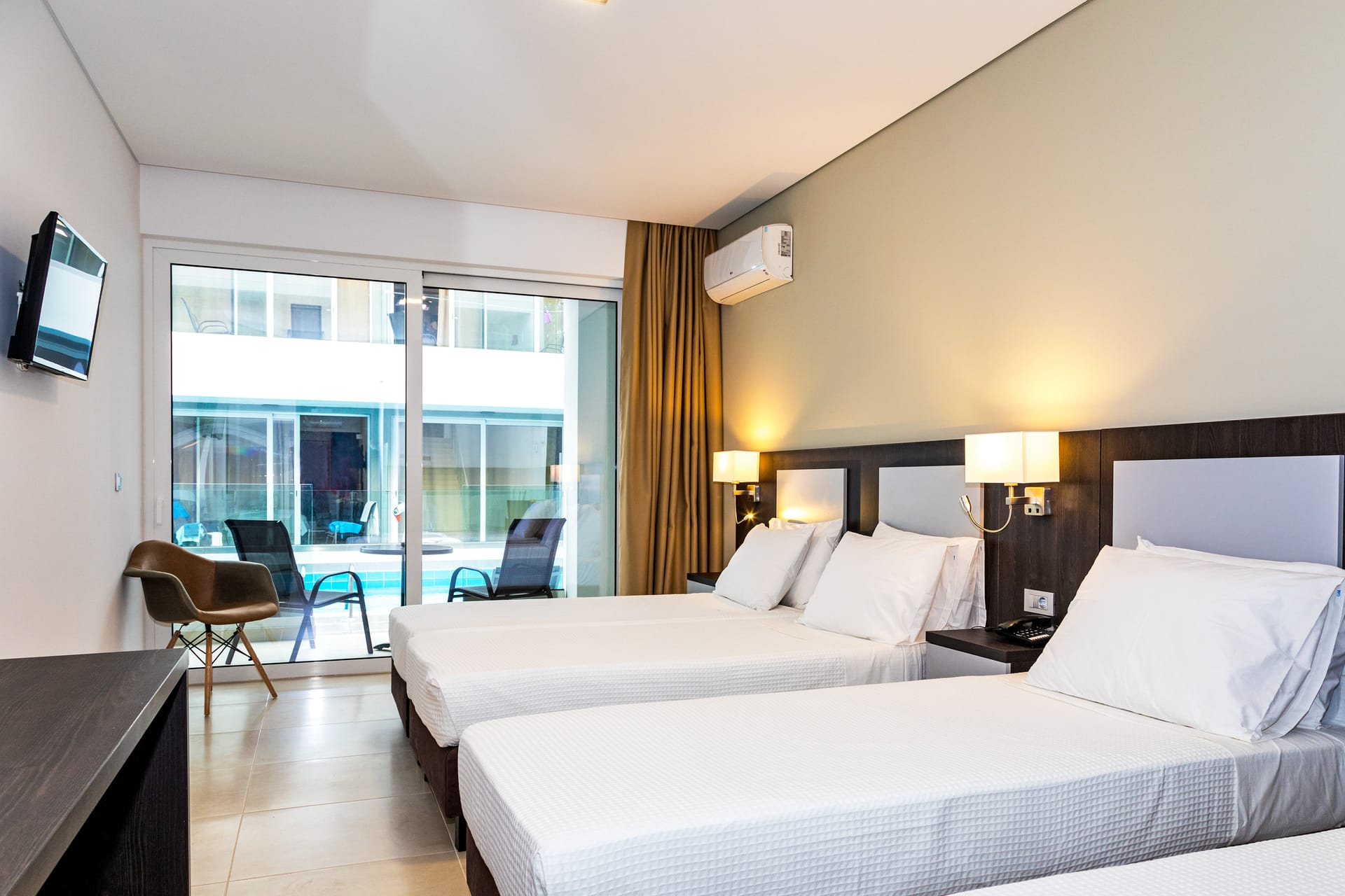 Family Room with Land View