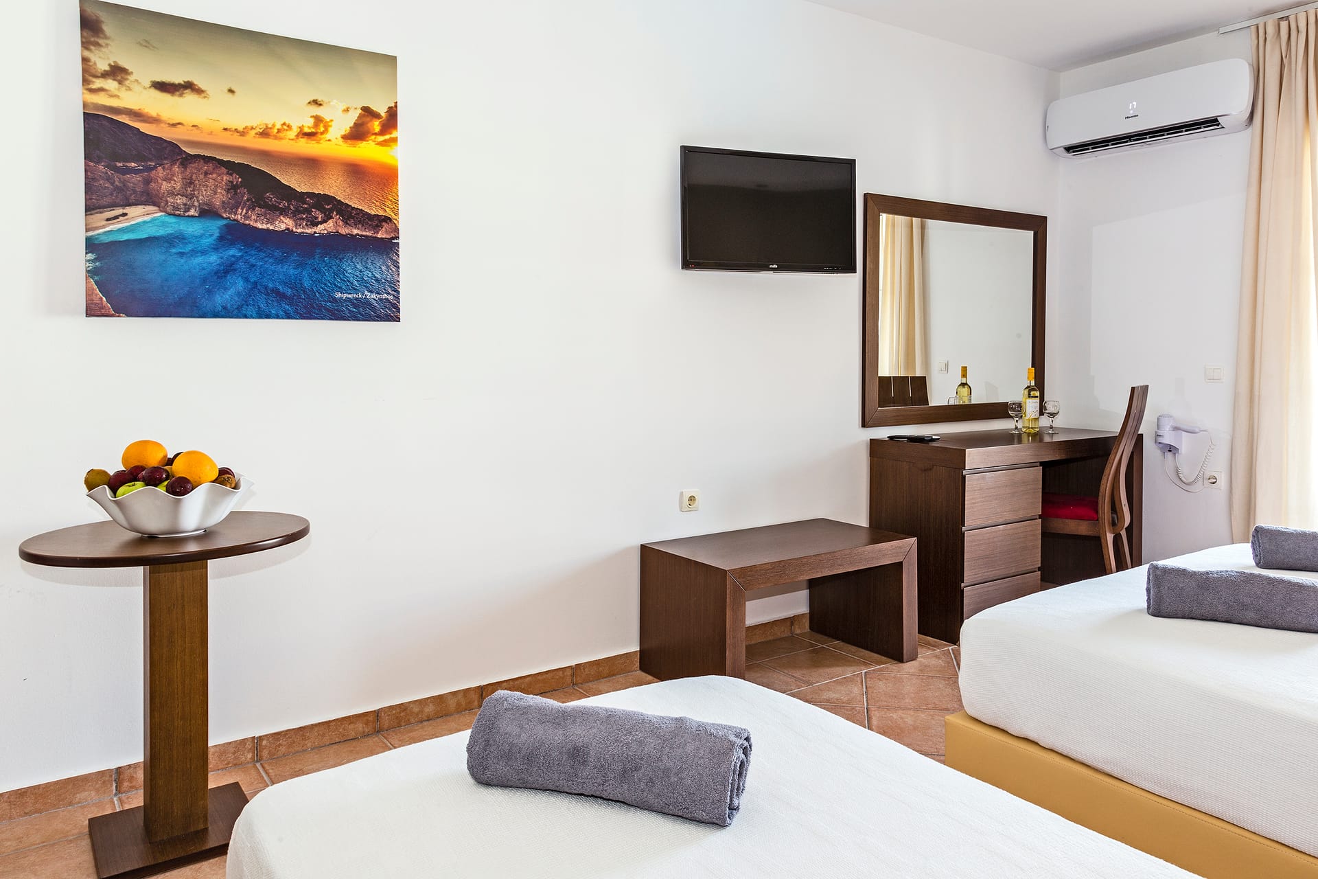 Family Room with Land View