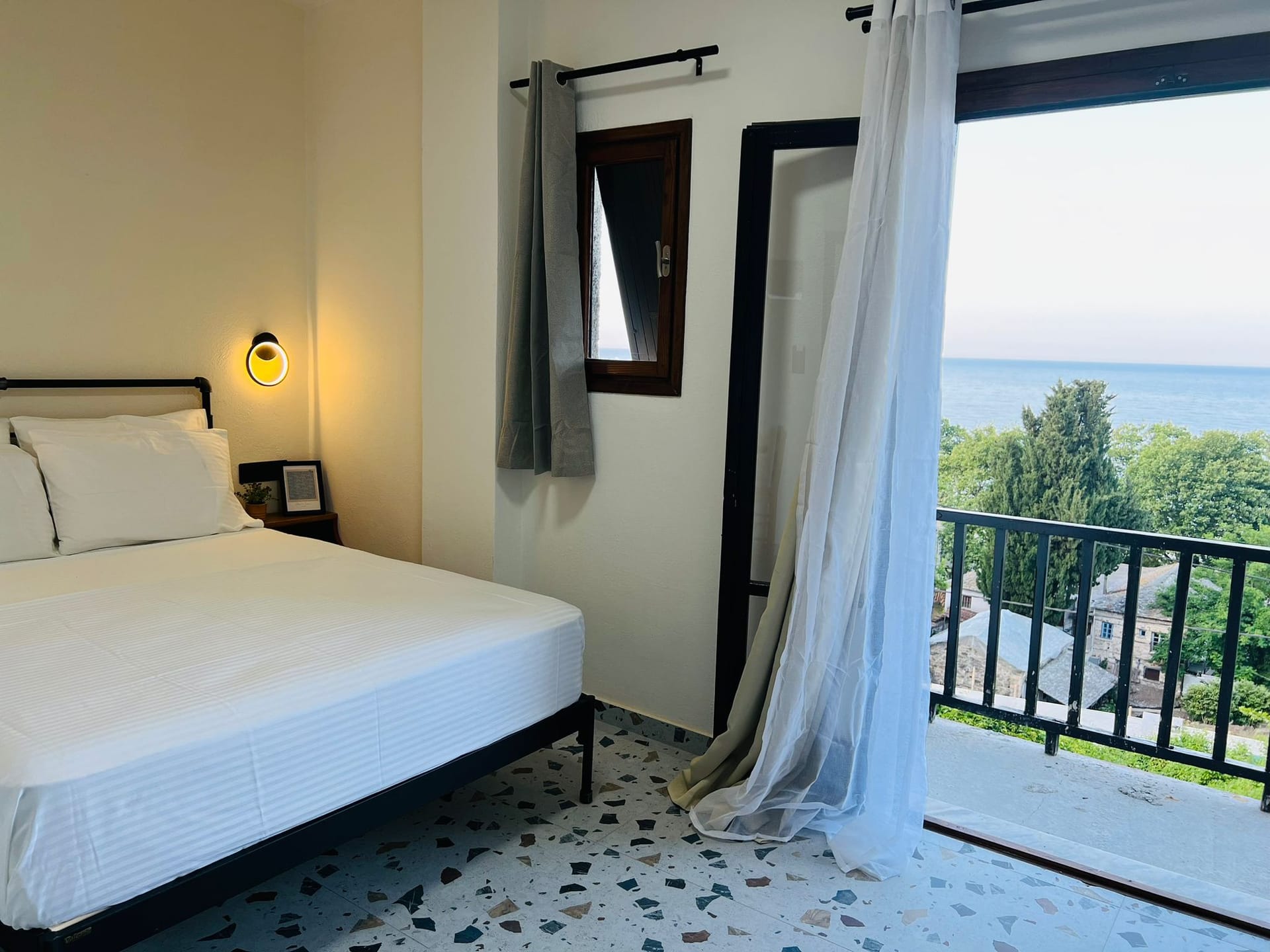 Yalla Hotel Chorefto, Horefto, Grčka — Triple Sea View Room
