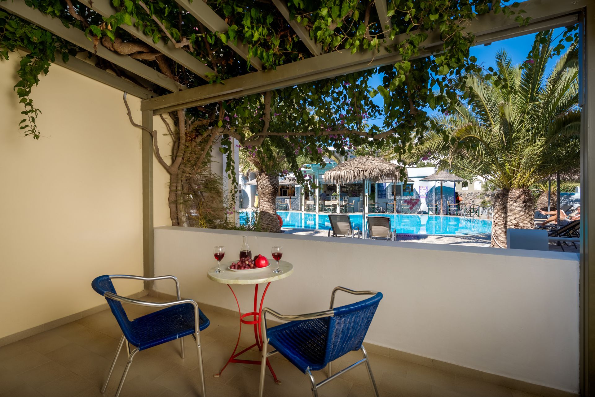 Double or Twin Room with Pool View