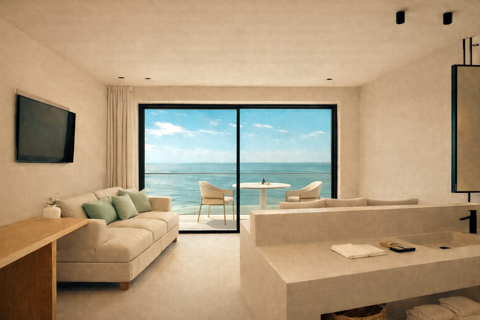 Zeus Eleva Miraya Adults Only, Agios Nikolaos, Grčka — Panorama Junior Suite  Sea view Shared Pool