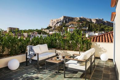 Iconic Suite with Acropolis View & Private Jacuzzi