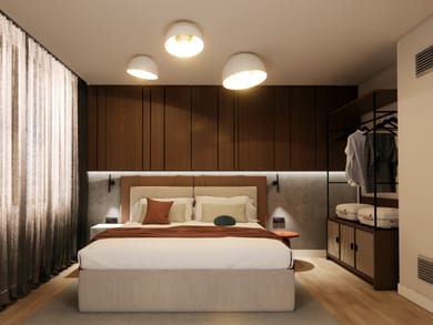 Two-Bedroom Apartment with Street View