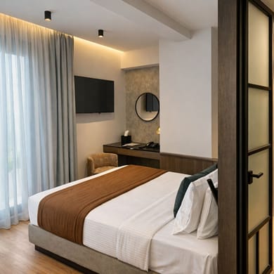 Cozy Room with Balcony