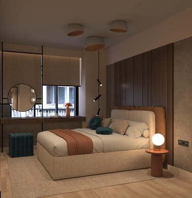 Senior Room with Street View