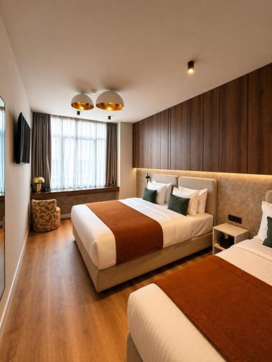 Senior Room with Street View