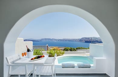 Two-Bedroom Suite with Caldera View & Hot Tub