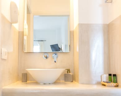 One-Bedroom Apartment with Garden & Village View