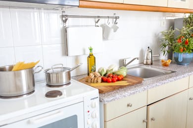 Traditional One-Bedroom Apartment with Caldera View