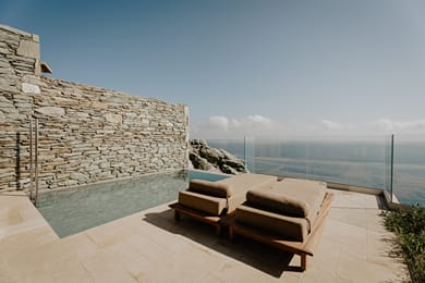 Gaia Suite (Sea View with private INFINITY pool)