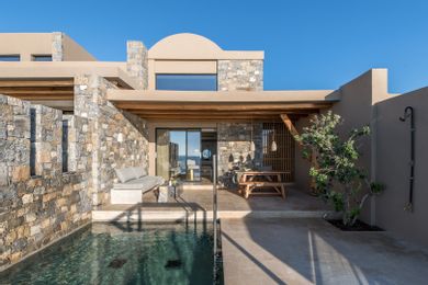 Loft (Sea View with private  pool)