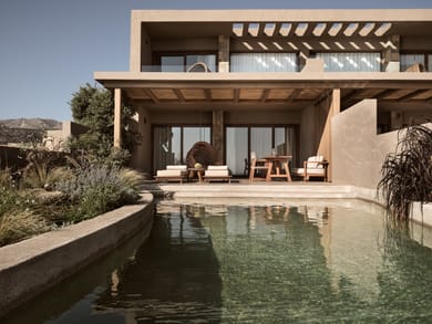 Summer House (2 Bedroom Villa with 1 private pool and garden patio)