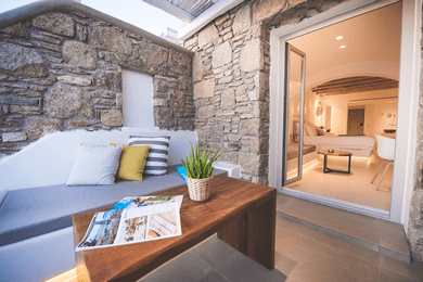 Cave Suite with Outdoor Heated Private Pool