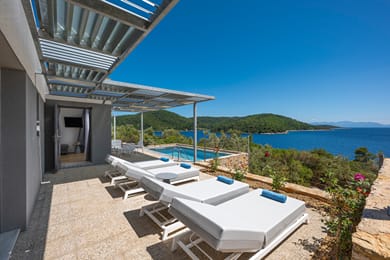 Presidential 2 Bedroom 1 Level Panoramic Sea View Pool Villa 90m²