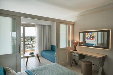 Family Room Sliding Doors Pool View