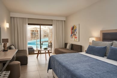 Premium Double Room with Direct Pool Access