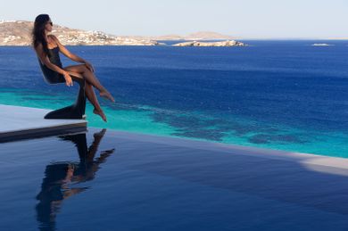 8 Bedroom The Mykonos Riviera Villa | Tourlos
