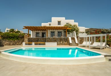 4 Bedroom | Mykonos Villa Orelia | Kalafatis