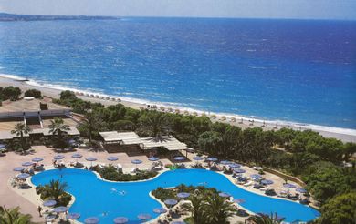 Twin Room with Side Sea View