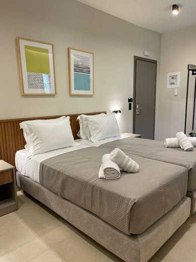 Deluxe Double/Twin - Backyard View